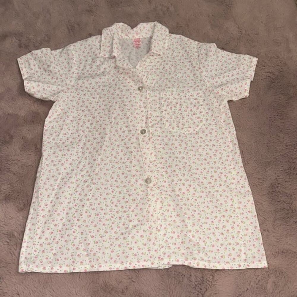 Vintage 70s Floral Blouse by Sears